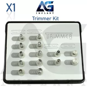 Kit Tagliaapparecchi Strumento Strumento Innesto Guida Tessuto Punzone Trefina - Foto 1 di 5