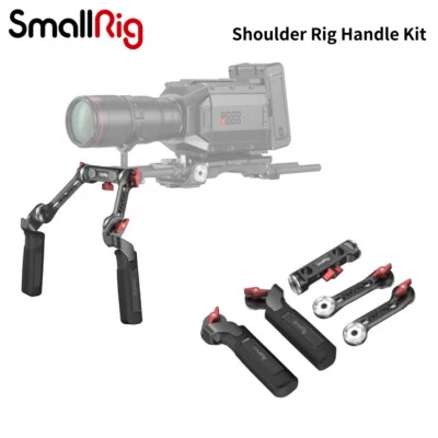 SmallRig Shoulder Rig Dual-Handle Kit Rosette Handle Kit Portable Video  - Image 1 of 4