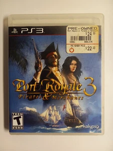 Port Royale 3: Pirates & Merchants (PlayStation 3, PS3 - 2012) Complete w/Manual - Picture 1 of 3