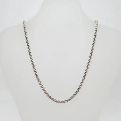 Chopard Collier Kette Erbskette in 750/18K Weißgold 42 cm Länge - Bild 1 von 3