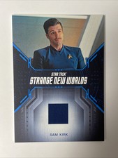 2023 Star Trek Strange New Worlds COSTUME RELIC SAM KIRK RC19