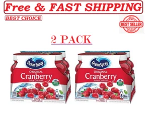 Ocean Spray Cranberry Cocktail Juice Drink, (Pack of 12) 10 Ounce, 60 Fl Oz. - Picture 1 of 7