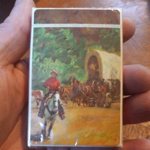 Tarjetas de Juego Vintage "Dama Baltimore" Tamaño Puente Tema Occidental SELLADAS - Imagen 1 de 3