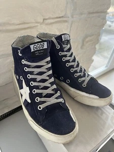 Original Golden Goose Sneaker 37 Francy Turnschuhe Dunkelblau/ Wildleder NP 450 - Bild 1 von 7