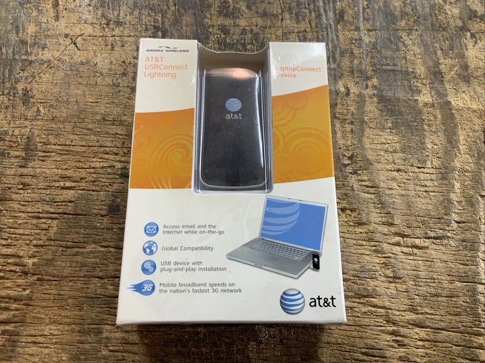 AT&T SIERRA WIRELESS USBConnect Lightning U305 N7NU305 3G USB MODEM NEW - Image 1 of 1