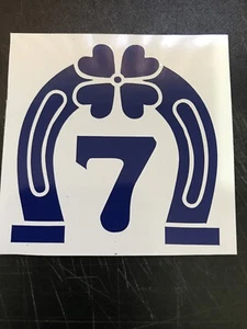 Lucky Horse Shoe #7 . Car/Truck & Refrigerator Magnetic - Picture 1 of 1