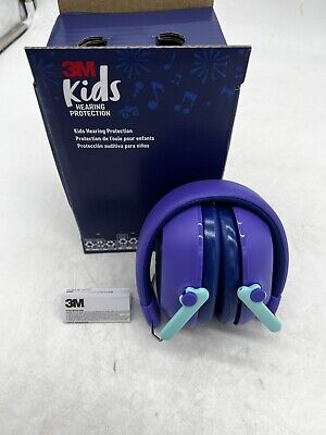 3M Kids Hearing Protection, Adjustable Headband, 22dB Noise Reduction, Purple • 33.02$