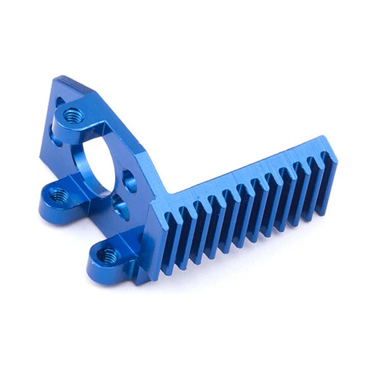TEAM ASSOCIATED #21093 FT Finned Motor Mount blue aluminum   - Image 1 of 1