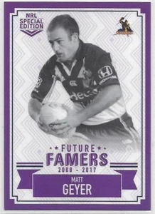 2018 Nrl Glory Future Famers (FF 13) Matt GEYER Storm - Picture 1 of 1