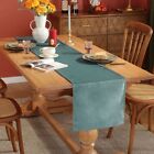 Solid Color Tablecloth Vintage Table Cover Velvet Table Runner  Party Decor