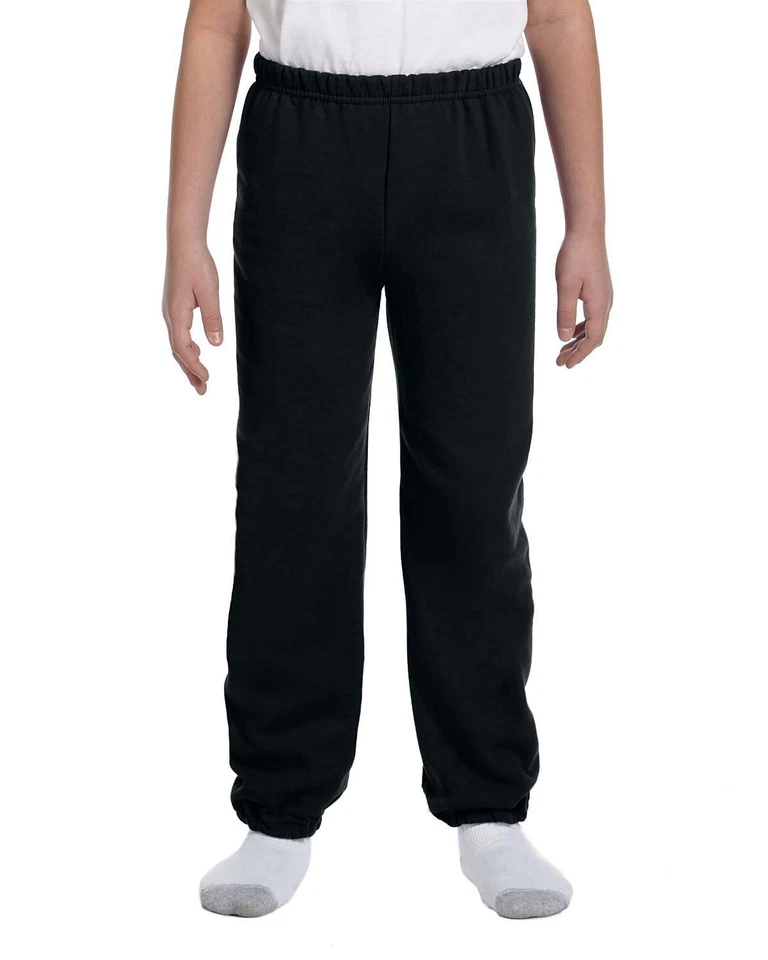 Gildan Youth Heavy Blend Sweatpant - G182B - Image 1 of 1
