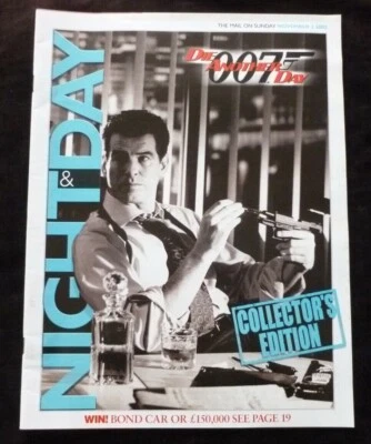 JAMES BOND 007 Collectors edition MAIL ON SUNDAY ARTS MAGAZINE NIGHT AND DAY  - Image 1 of 4