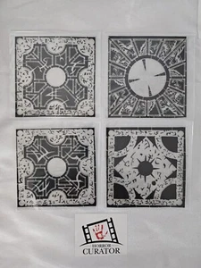 Hellraiser Gary Tunnicliffe Original Stencils Pinhead Doug Bradley Clive Barker - Picture 1 of 3