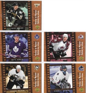 U PICK EM LOT 2007-08 07-08 McDonalds Upper Deck Season In Review Insert set