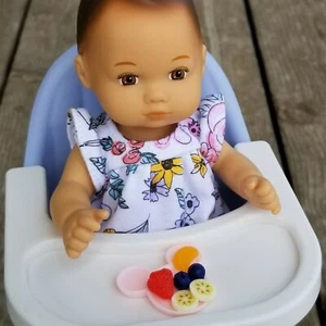 Obstteller Snack für 8" Amerikanisches Mädchen Babypuppe Zubehör für Babypflege - Bild 1 von 8