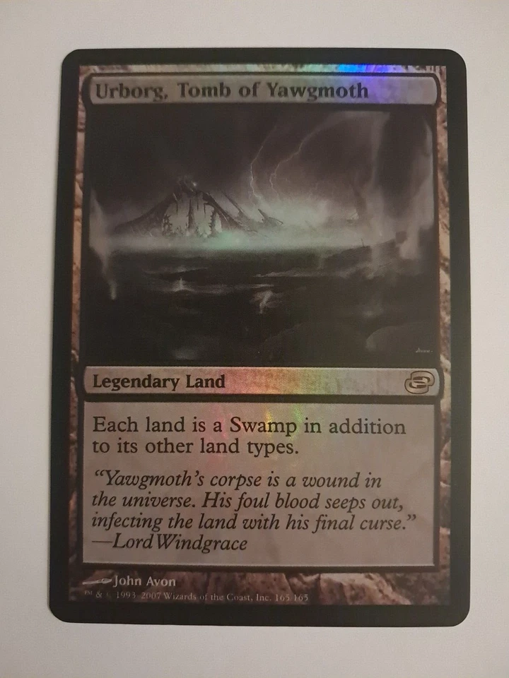 Urborg Tomb of Yawgmoth Foil MP MTG Planar Chaos Magic the Gathering - Image 1 of 4