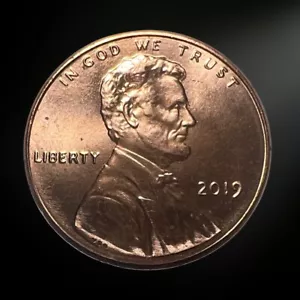 2019 P Philadelphia Lincoln Shield Cent Brilliant Uncirculated (BU) - Picture 1 of 2