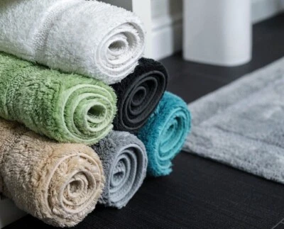 Tapete de banho de bambu antiderrapante, 50 x 80 cm, tapete de banho hipoalergênico antibacteriano - Imagem 1 de 4