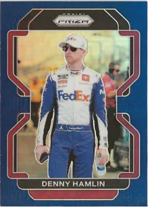 VA) 2022 Panini Prizm NASCAR Racing Denny Hamlin Blue Prizm SP - Imagen 1 de 1