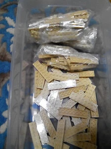 Lego Placa Bronceada 2X8 10 Piezas Lote a Granel NUEVO - Imagen 1 de 1