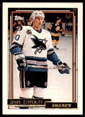 1992-93 Topps Gold #359 Johan Garpenlov U0g6gj - Image 1 of 2