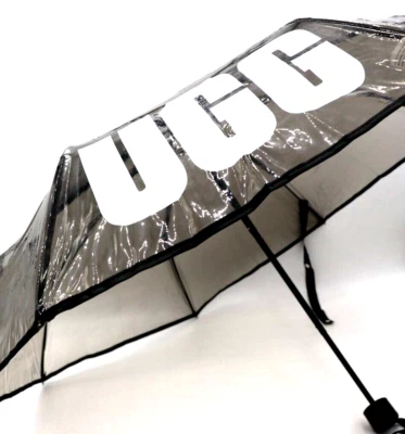 Paraguas UGG Transparente/Negro (ENVÍO GRATUITO) Foto 1 de 3