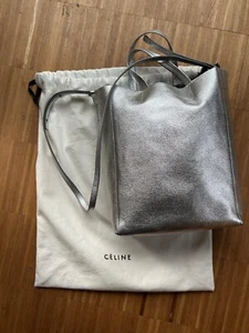 Original CELINE Cabas Tasche small, silber - Bild 1 von 9