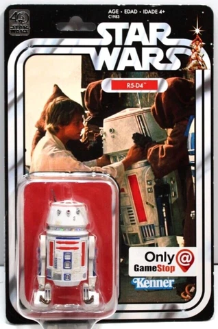 Star Wars R5-D4 Black Series 40th Anniversary GameStop Exclusive Kenner **NEW** Cover