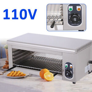 Electric Cheese Melter Cheesemelter 2000W Countertop Salamander Broiler Grill US