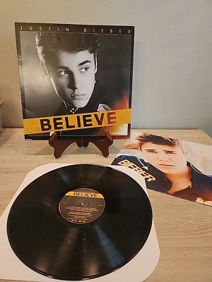 Justin Bieber: Believe 2016 Electronic Hip Hop Funk Pop Reissue Vinyl Record Foto 1 de 4