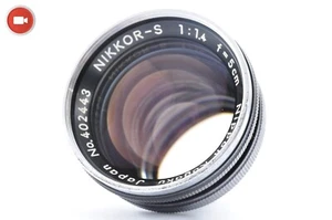 Nikon Nippon Kogaku NIKKOR-S 5cm 50mm F/1.4 Lens S mount From Japan Near Mint - Picture 1 of 11