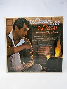 DEAN MARTIN DREAM WITH / R-6123 LP VINYL / Untested / Missing Inner Sleeve - Picture 1 of 9