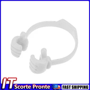 Thumb-up Porta cellulare Supporti per telefoni cellulari iPhone/Samsung (Bianco) - Bild 1 von 8