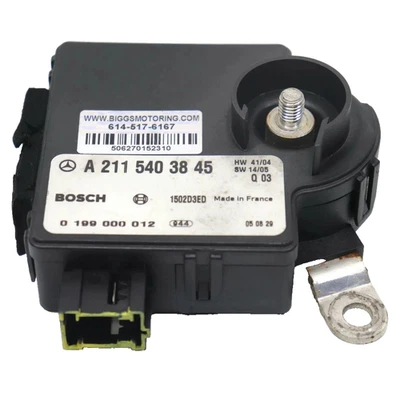 2003-2008 Mercedes Benz W211 E500 Battery Load Control Module A 211 540 38 45 - Image 1 of 2