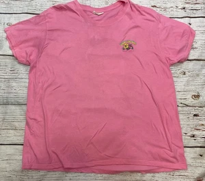 T-shirt donna Simply Southern Enjoy The Ride rosa grafica - Foto 1 di 7