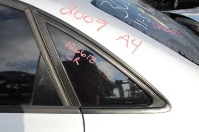 Driver Quarter Glass Sedan Black Moulding Fits 09-16 AUDI A4 512505 Foto 1 de 4