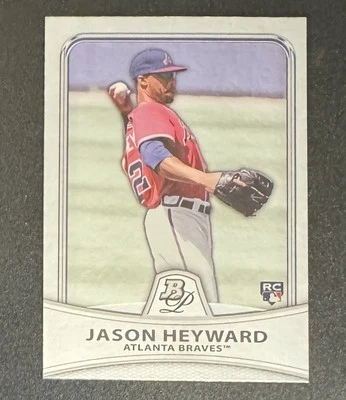 Jason Heyward 2010 Bowman Platinum novato #91 - Atlanta Braves Foto 1 de 2