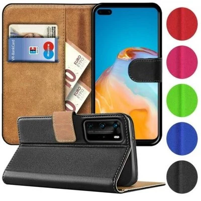 COOLGADGET Étui de Portable pour Huawei Modèles Protection Coque Protectrice Basic Wallet