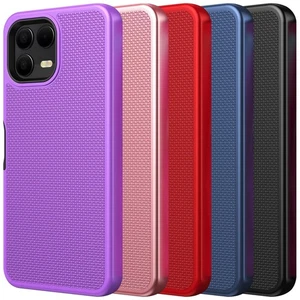For T-Mobile Revvl 8 Pro Case Dual Layer Heavy Duty Shockproof Hybrid Cover - Picture 1 of 38
