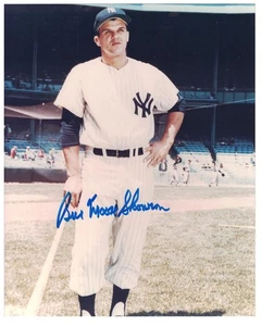 NY Yankees Bill Moose Skowron Signed Autographed 8 x 10 Photo B - Picture 1 of 1