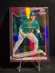 Béisbol Panini Elite 2022 edición extra Nate Furman #121 Pink Foil Guardians - Imagen 1 de 2