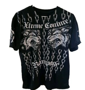 Camiseta Xtreme Couture Quinton Rampage Jackson Chains Wolves Negra Grande - Imagen 1 de 5