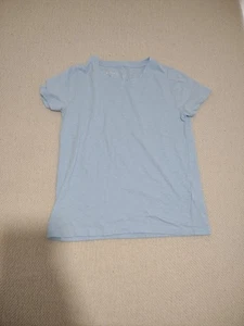J. Camiseta Crew Factory Girlfriend Azul Pequeña Clásica Armario Esencial Informal - Imagen 1 de 6