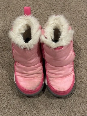 Botas unisex para niños SOREL niño pequeño Whitney II Plus botín talla 7 rosa Foto 1 de 4