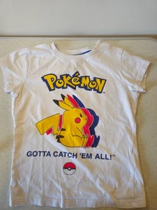 Pikachu Kinder T-Shirt Größe 134-140 Pokemon Kinder T-Shirt, perfektes Geschenk  - Bild 1 von 3