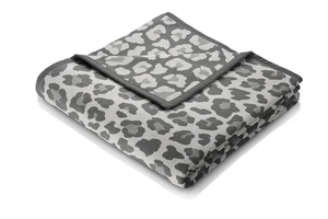 Biederlack Decke Wohndecke Leo 150x200cm, Farbe grau (grey) - Bild 1 von 3