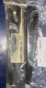 (2) Cleveland #2 105 Drill Drift - Compatible with Taper Shank Drill Bits C53666 - Picture 1 of 6