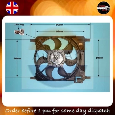 VENTILADOR PARA RADIADOR CHEVROLET SPARK 1 1.0 LPG 1.2 - Imagen 1 de 4