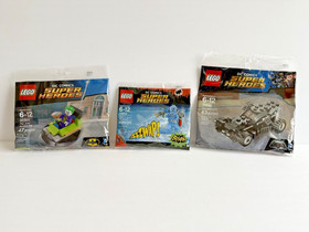 LEGO DC COMICS Superhero Mr. Freeze Batmobile Joker Bumper Car 30603 30303 30446