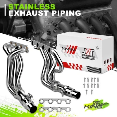 4-1 Cabezales de Tubo Largo + Reductor Colector de Tubería para F250 5.8L V8 87-96 Foto 1 de 4